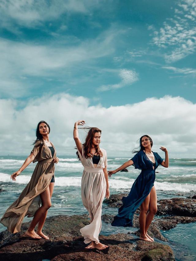 7 Gaya Rebecca Tamara saat Liburan di Alam, Jadi Inspirasi