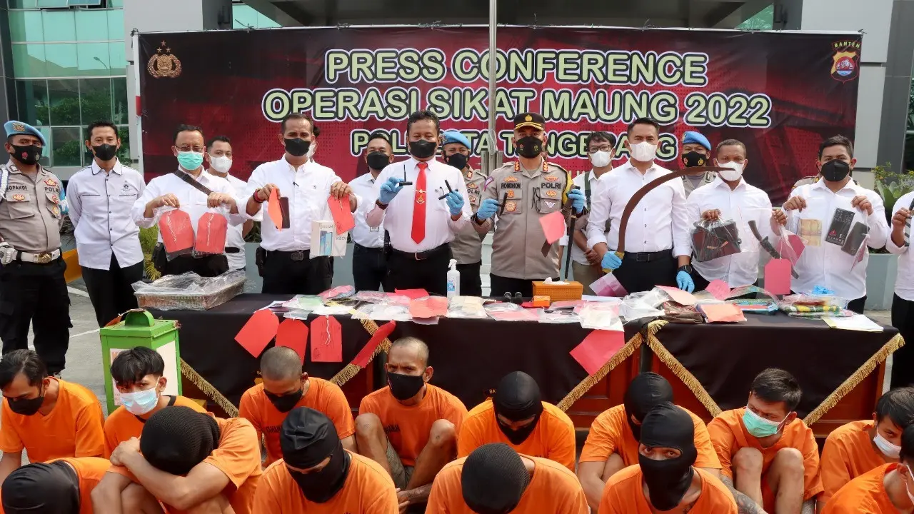 Pelaku curanmor di Tangerang