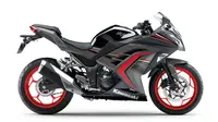 Kawasaki Ninja 300  hanya mendapat sedikit ubahan kosmetik maupun mekanis.