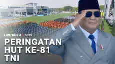 TNI merayakan hari jadi yang ke-81. Berbeda dengan sebelumnya, upacara tidak berlangsung di kawasan Monas, tapi dilaksanakan di Mabes TNI Cilangkap. Peringatan HUT sangat sederhana, tanpa atraksi alutsista.