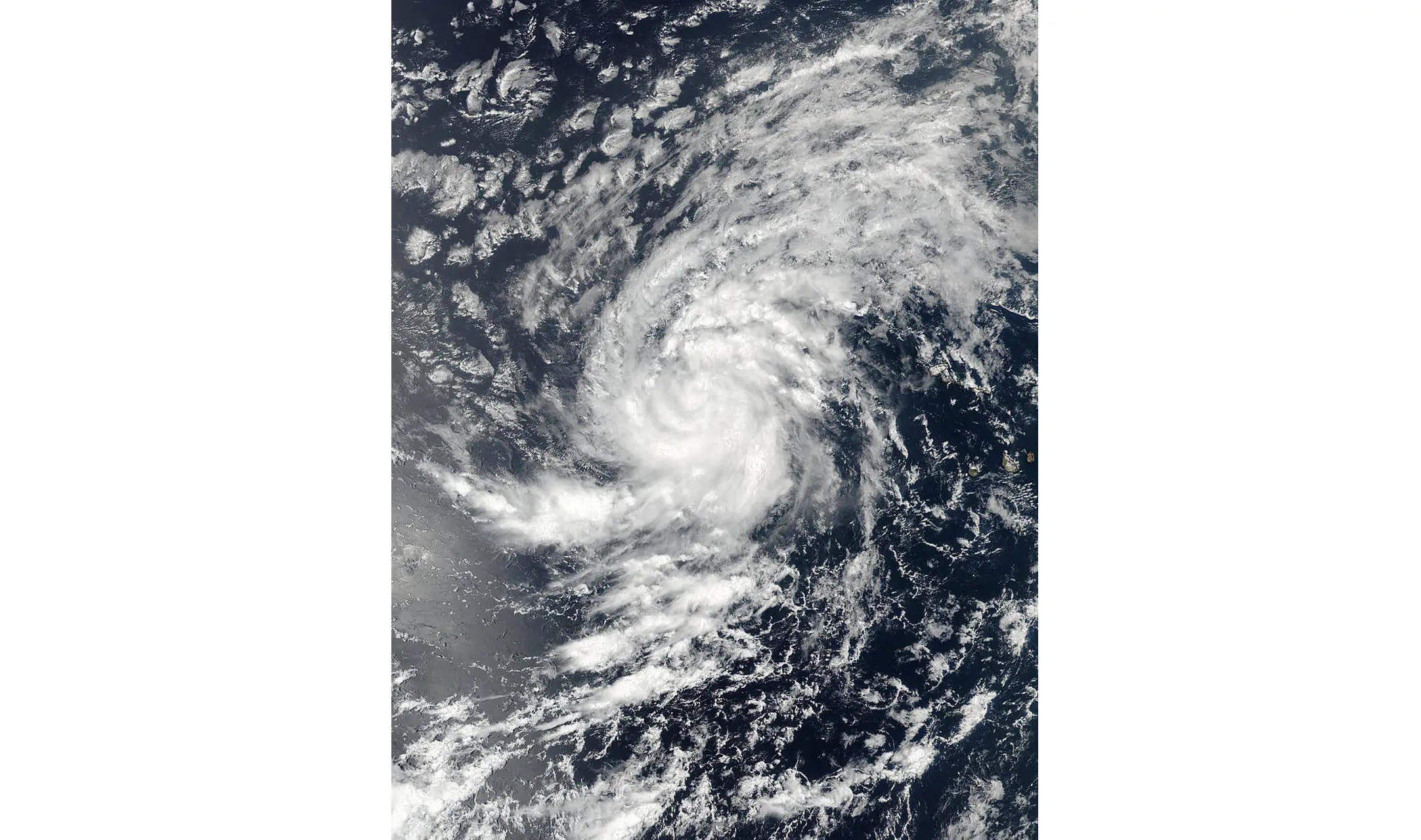 Foto badai Irma (Credit: NASA/NOAA, Goddard Rapid Response Team)