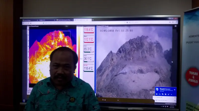 Kepala Pusat Vulkanologi dan Mitigasi Bencana Geologi (PVMBG) Kasbani