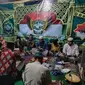 Suasana pembacaan maulid Simtudduror di Lampung. Foto: (Liputan6.com/Ardi).