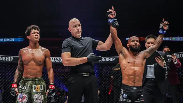 Tuntaskan Dendam atas Adriano Moraes, Demetrious Johnson Rebut Gelar Juara Dunia ONE