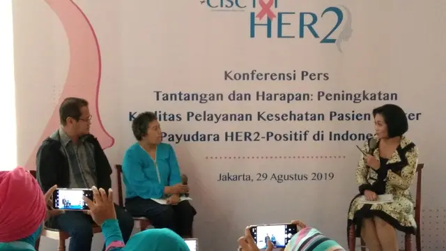 Penyintas kanker payudara pria Wielly Wahyudin (Liputan6.com/Giovani Dio Prasasti)