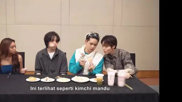 Naura Ayu bertemu boyband Treasure (Foto: YOUTUBE naura.ayu)