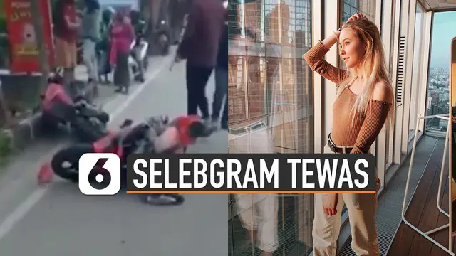 VIDEO: Selebgram Rusia Tewas Kecelakaan di Bali