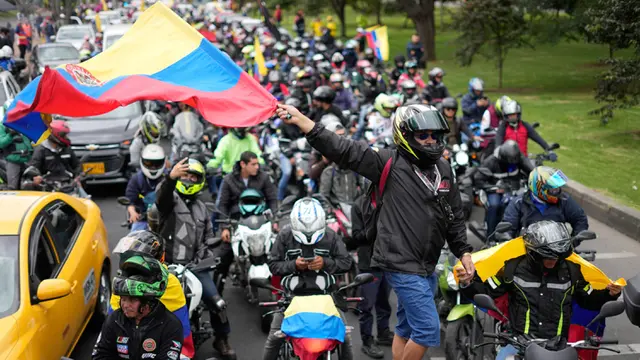 Protes Kolombia