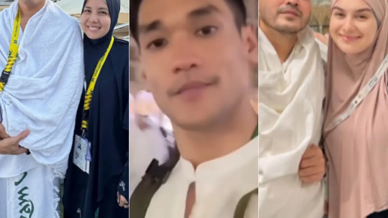 Tampilan Artis Melaksanakan Haji 2025
