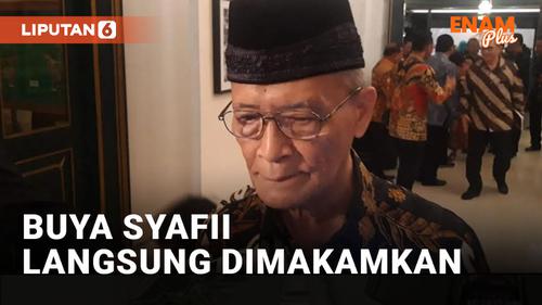 VIDEO: Jenazah Buya Syafii Langsung dimakamkan di Pemakaman Keluarga Muhammadiyah