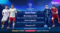 Jadwal Semifinal Liga Champions di Vidio.