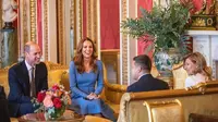 Pangeran William dan Kate Middleton saat menerima Presiden Ukraina (Dok.Instagram/@kensingtonroyal/https://www.instagram.com/p/CGCuAlHFGJ5/Komarudin)