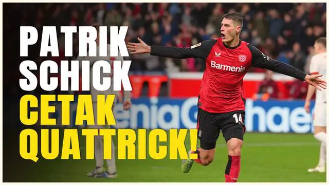 Berita video Bayer Leverkusen berhasil menang telak atas Freiburg dengan skor 5-1. Patrik Schick tampil menggila dengan cetak empat gol sekaligus.