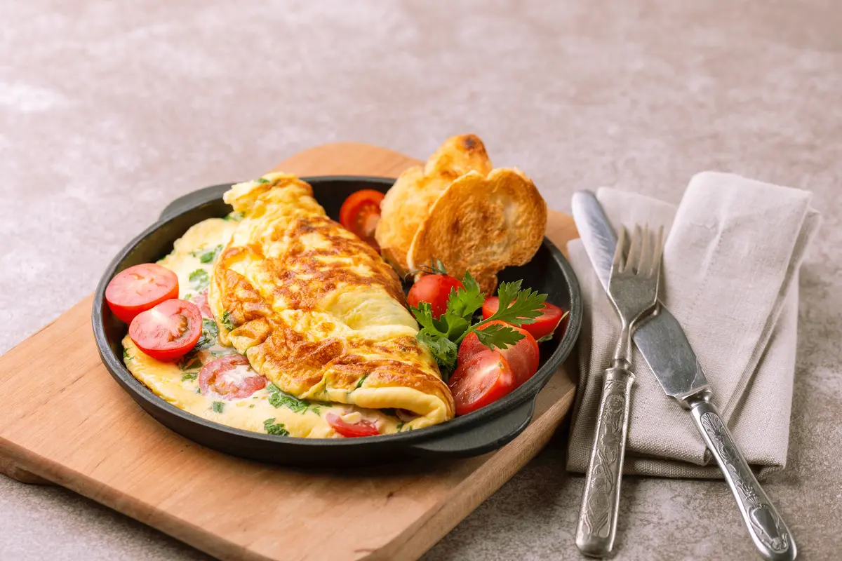 kreasi omelet