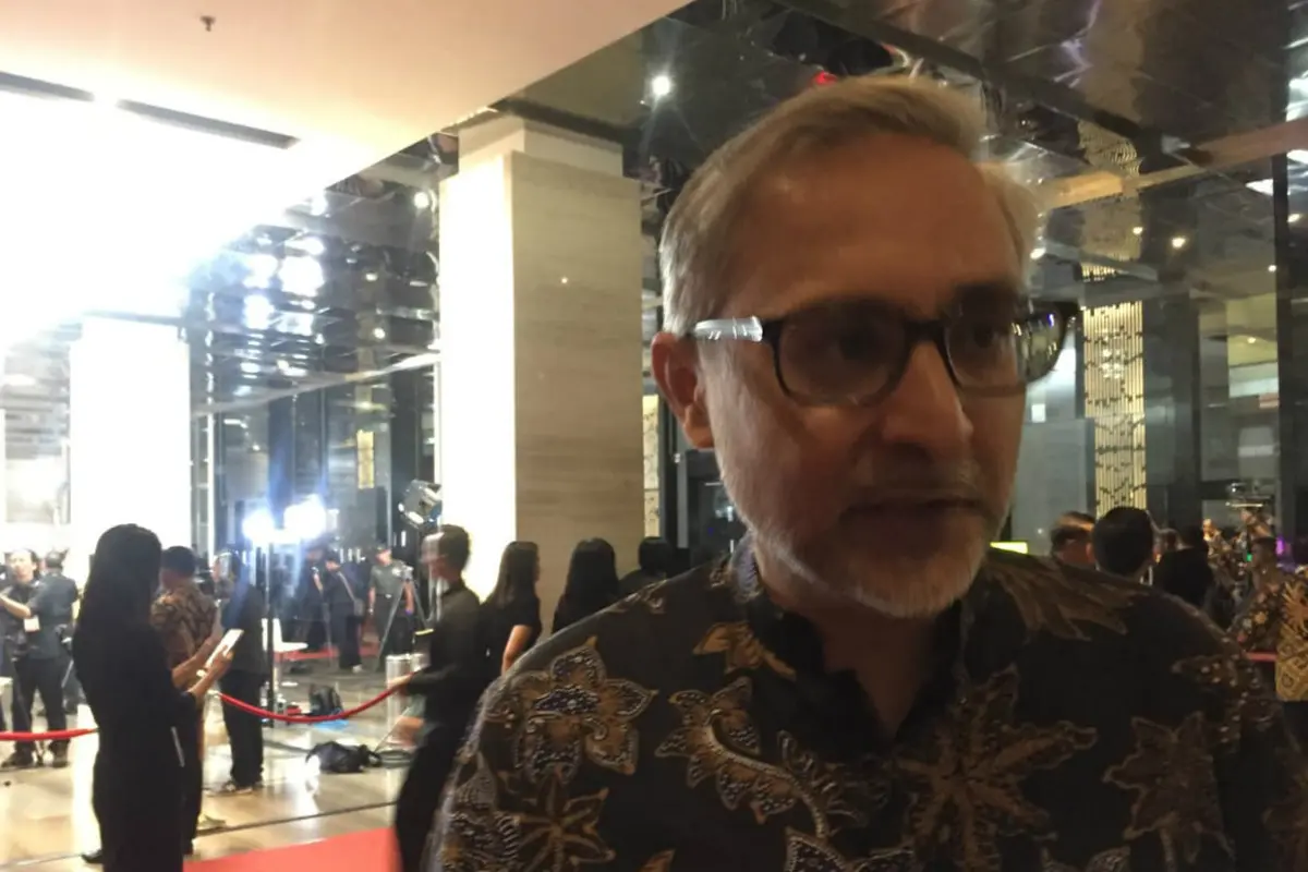 Duta Besar Inggris untuk Indonesia Moazzam Malik hadir dalam Debat Capres perdana di Hotel Bidakara, Jakarta (17/1/2019) (kredit: Liputan6.com)