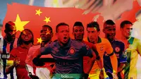 8 Pesepak Bola yang Bermain di China (Bola.com/Samsul Hadi)