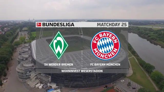 Berita Video Melihat Tiga Gol Bekelas Bayern Munchen Saat Kalahkan Werder Bremen di Bundesliga Pekan 25