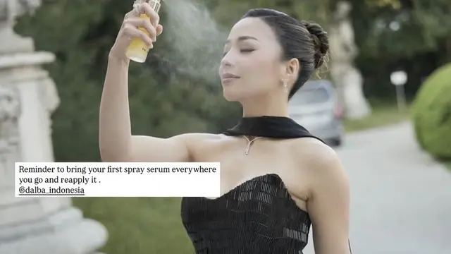 Nikita Willy Hadir di Red Carpet Skincare Italia. [@nikitawillyofficial94]