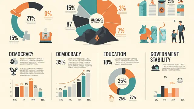 Poster Infografis Bahaya Korupsi Berdasarkan Data Internasional