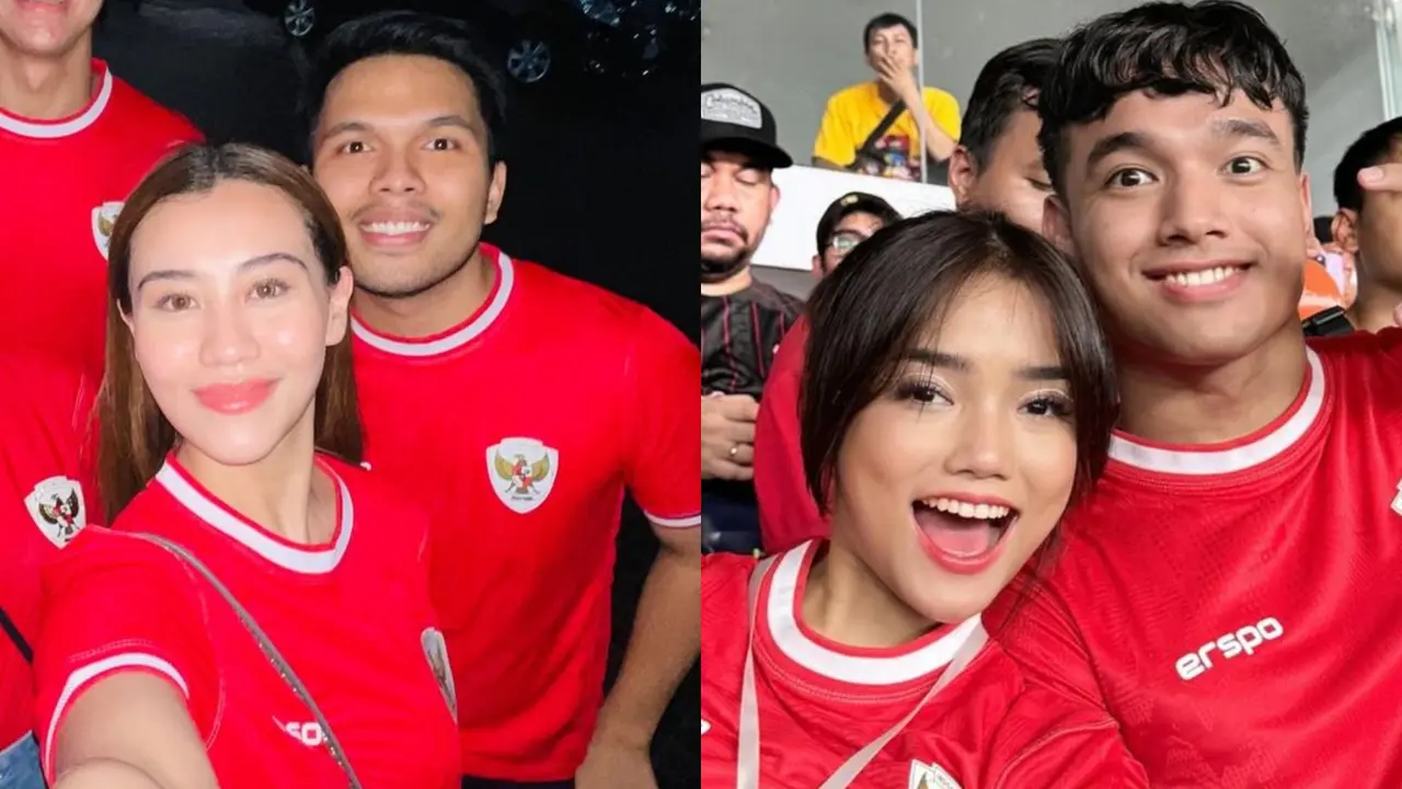 Beda Pilihan Tas Fuji Utami dan Aaliyah Massaid Nonton Timnas Indonesia di GBK, Tas Rp2jutaan VS Rp80jutaan