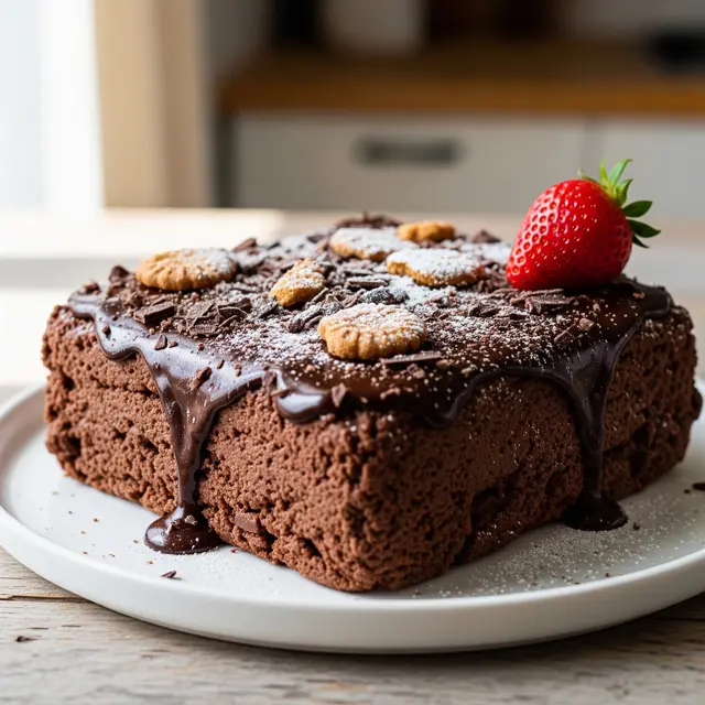 Resep Kue Coklat Sederhana Tanpa Oven dan Mixer (AI)