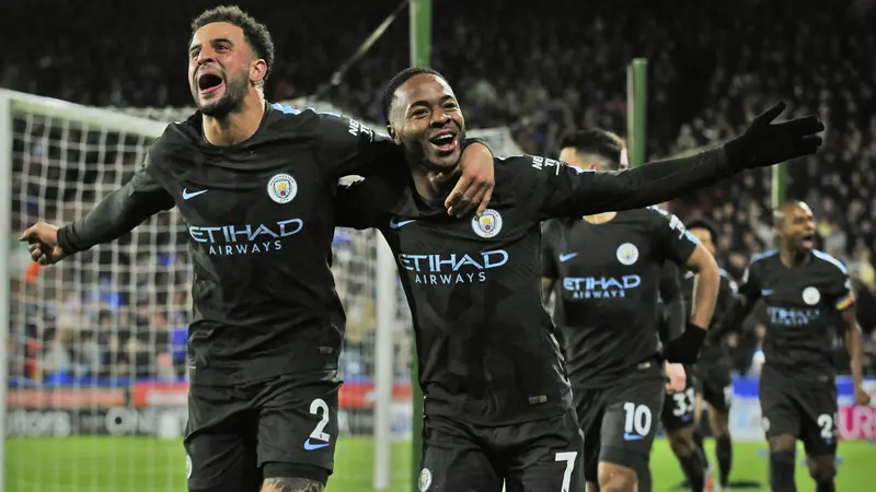 Cuplikan Manchester City Menang Dramatis atas Huddersfield