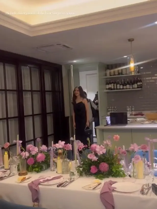 Dekorasi Bridal Shower Syifa Hadju (Foto: Instagram @syifahadju)