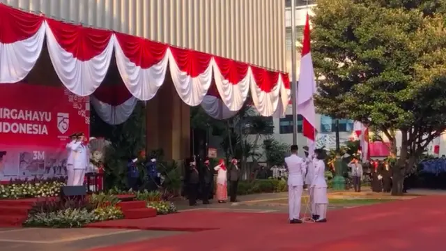 Upacara HUT RI balai Kota