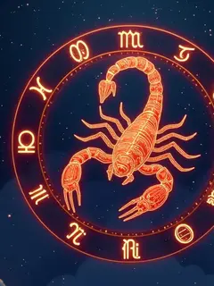 logo ramalan zodiak scorpio (sumber: AI generated)