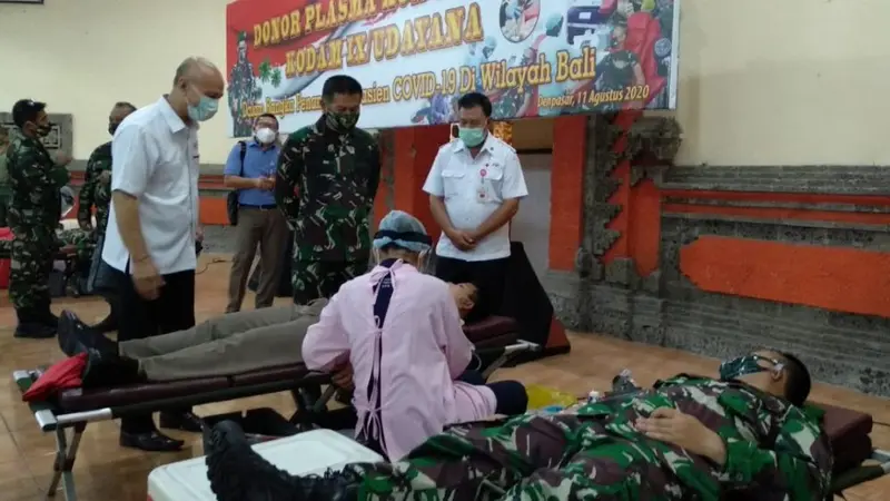 Donor Konvalesen TNI AD Bali