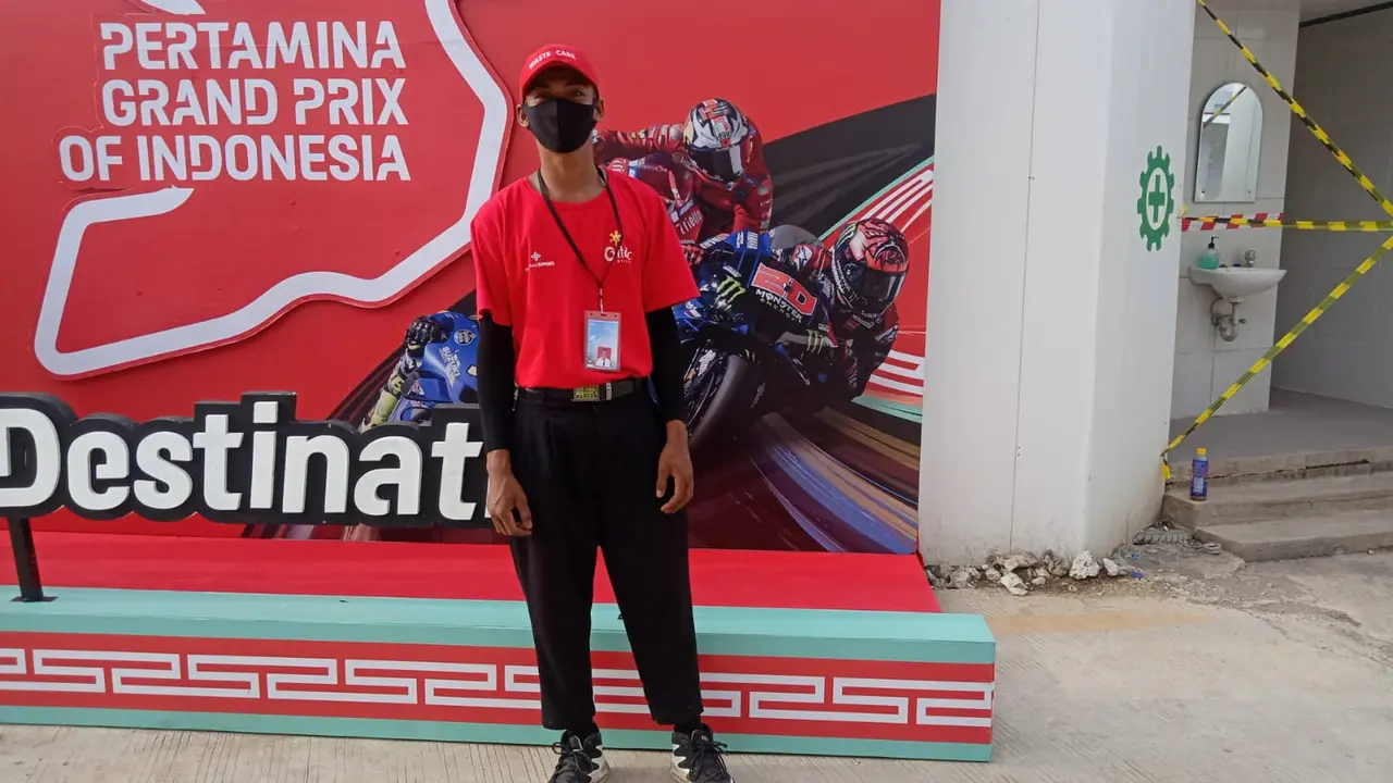 Pekerja di MotoGP Mandalika