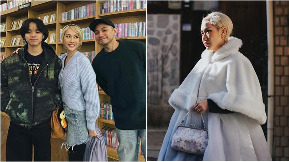 6 Potret OOTD BCL Selama di Korea Selatan, Paduan Pas dengan Rambut Pixie Cut