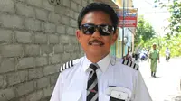 Pilot senior AirAsia Dwi Harso Syah. (Liputan6.com/Reza Kuncoro).