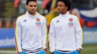 Falcao dan Cuadrado (GUILLERMO LEGARIA / AFP)