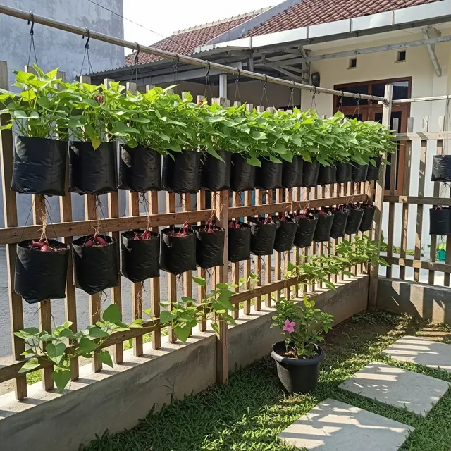 9 Ide Kebun Gantung untuk Ubi Jalar agar Hasil Panen Lebih Bersih, Melimpah di Lahan Sempit