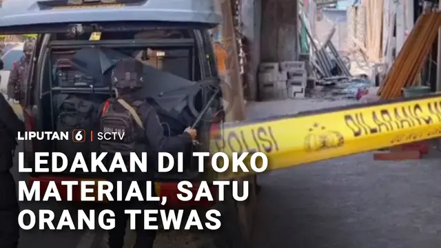 Ledakan di Toko Material Purwakarta, Satu Orang Tewas