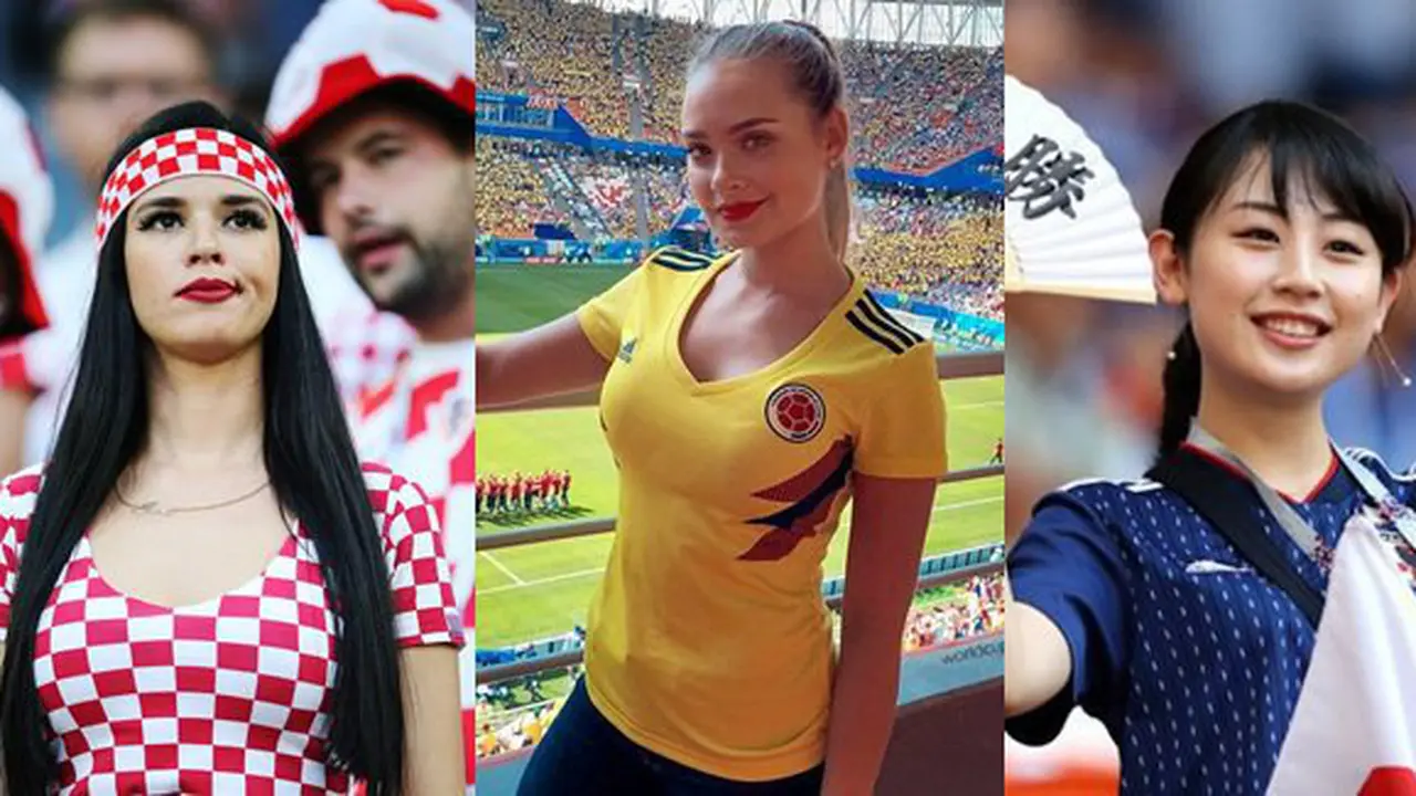 Suporter cewek Piala Dunia/copyright @WorldCupGirls