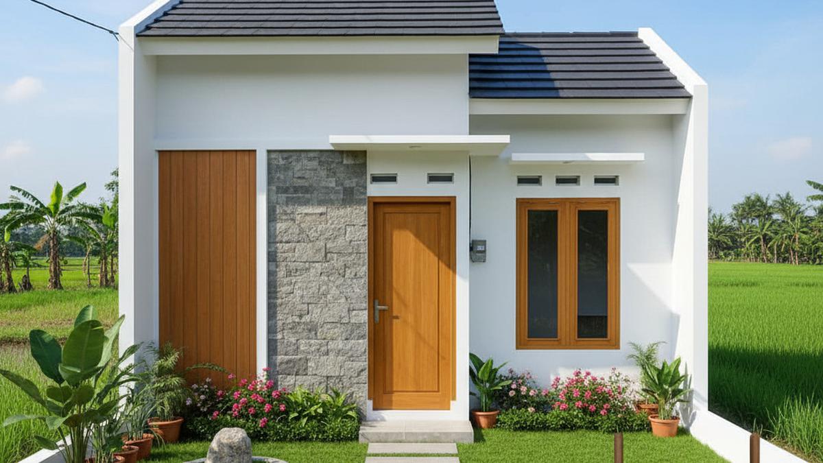 7 Inspirasi Rumah Murah Tapi Cantik dengan Atap Datar Budget Rp 50 Juta, Desain Sederhana Minimalis