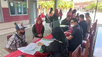 Pelaksanaan jemput bola rekam e-KTP ke sekolah- sekolah jelang Pemilu 2024 (Istimewa)
