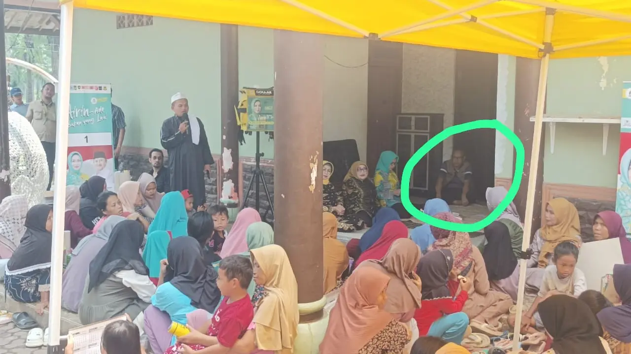 Diduga ASN Turut Hadir di Kampanye Airin Rachmi Diany. (Rabu, 09/10/2024). (Istimewa).