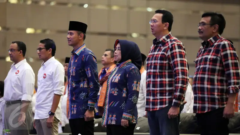20161025 Ini Nomor Urut Pasangan Cagub dan Cawagub DKI Jakarta yang Siap Bertarung di Pilkada