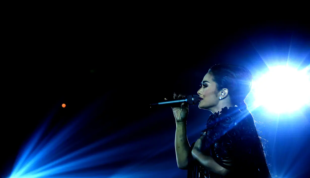 Konser Traya (Fathan Rangkuti/bintang.com)