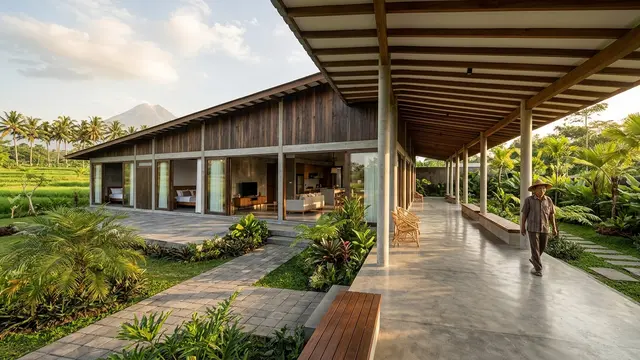 Rumah Sederhana dengan Lorong, Gemini AI
