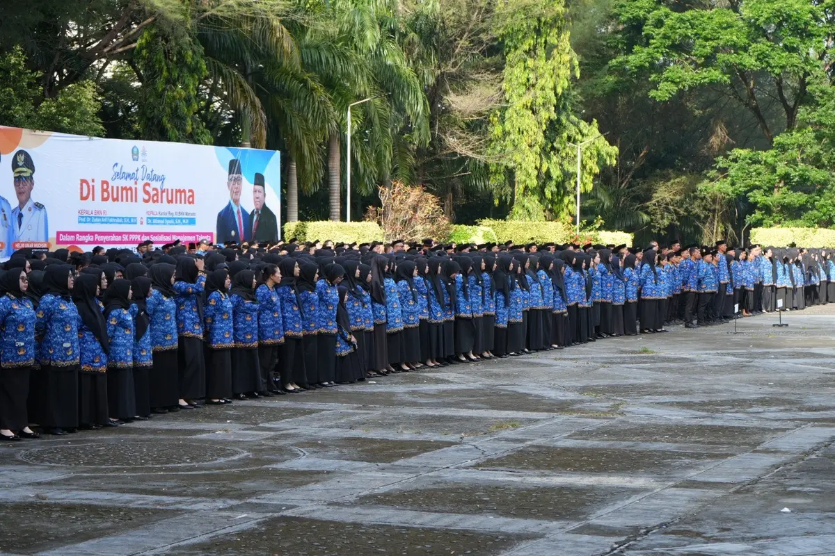 Aparatur Sipil Negara (ASN) atau Pegawai Negeri Sipil (PNS). Dok BKN