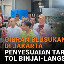 Mulai dari Gibran blusukan di Jakarta hingga penyesuaian tarif tol Binjai-Langsa, berikut sejumlah berita menarik News Flash Liputan6.com.