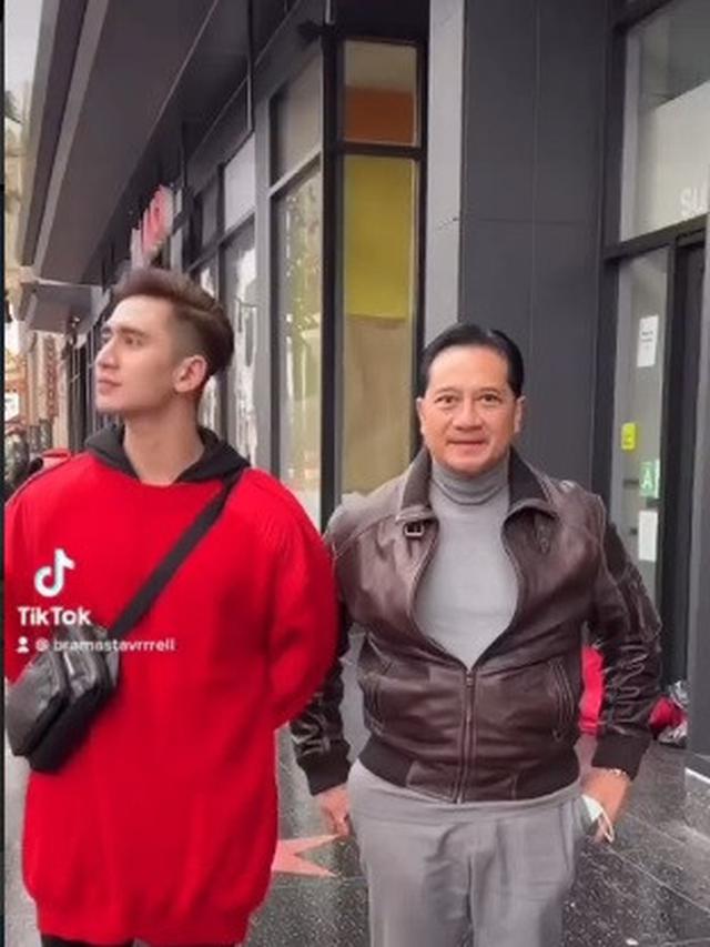 Verrell Bramasta liburan akhir tahun 2021 di Los Angeles, Amerika Serikat (Foto: Instagram/@bramastavrl)