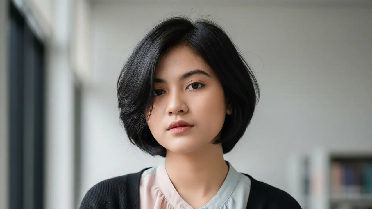 10 Model Rambut Segi Pendek Terbaru untuk Pelajar dan Mahasiswa, Tetap Sopan dan Stylish