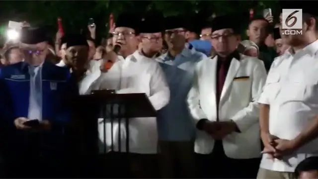 Partai Gerindra, PKS dan PAN resmi mendukung pasangan Prabowo Subianto-Sandiaga Uno untuk bertarung di pilpres 2019.