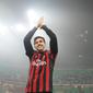 Legenda AC Milan Ricardo Kaka bisa batal pensiun gara-gara tawaran sebuah klub Tiongkok. (twitter.com/acmilan)