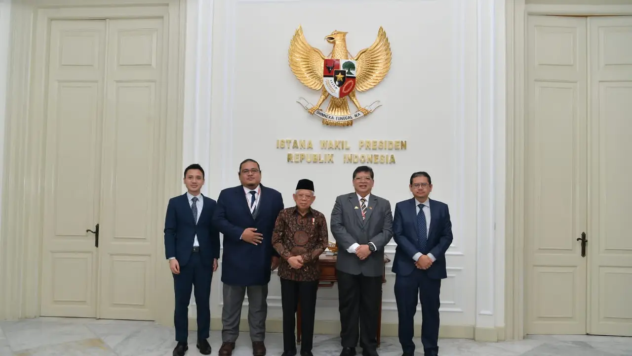 Wapres Ma'ruf Amin menerima kunjungan Parlemen Malaysia di Jakarta